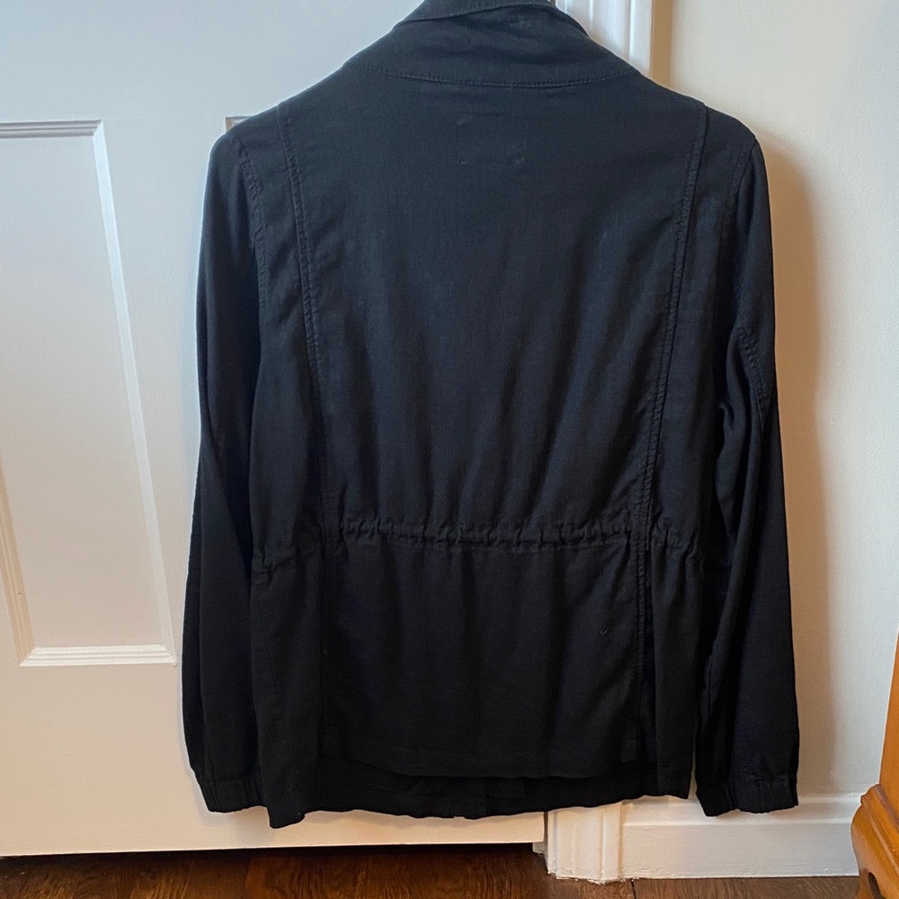 Old Navy Black Utility Jacket for Women - Picture 2 of 3